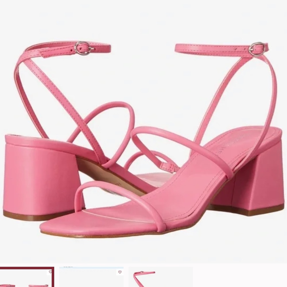 Marc Fisher Hot Pink Heeled Sandal